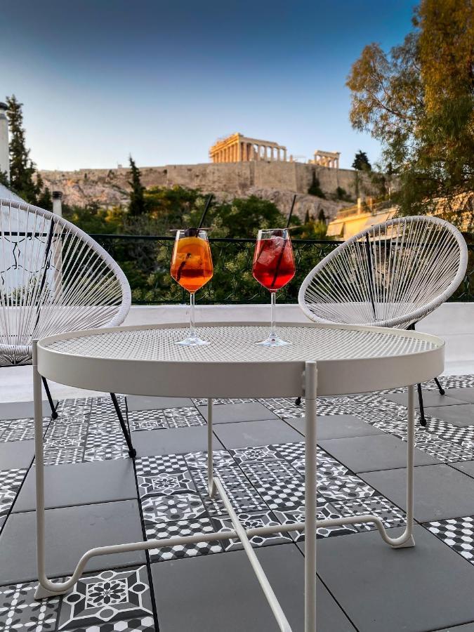 Acropolis Slow Living Apt Under The Parthenon Athen Exterior foto