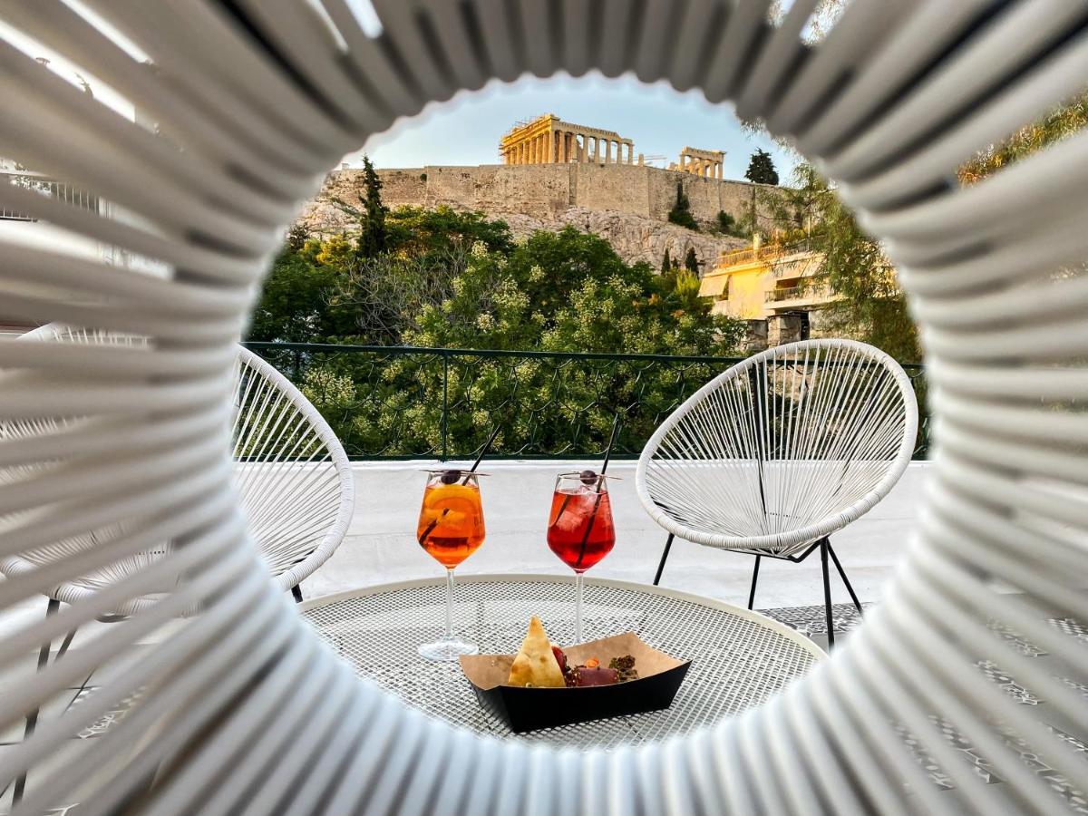 Acropolis Slow Living Apt Under The Parthenon Athen Exterior foto